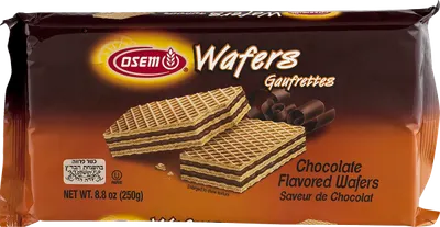 Chocolate Flavored Wafers