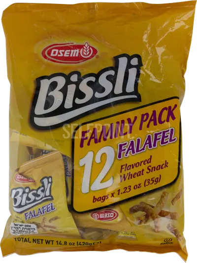 Bissli Falafel Wheat Snacks 12 Pk