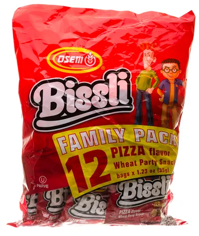 Bissli Pizza Wheat Snacks 12 Pk