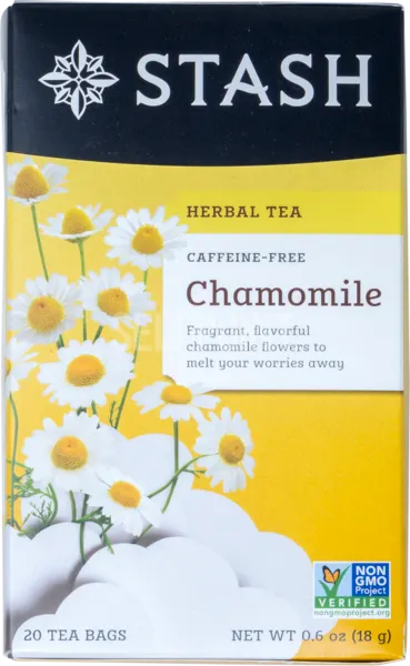Herbal Tea Chamomile Caffeine Free 20 ct