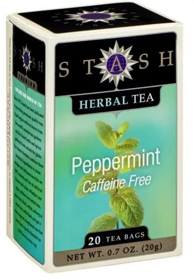Herbal Tea Peppermint Caffeine Free 20 ct
