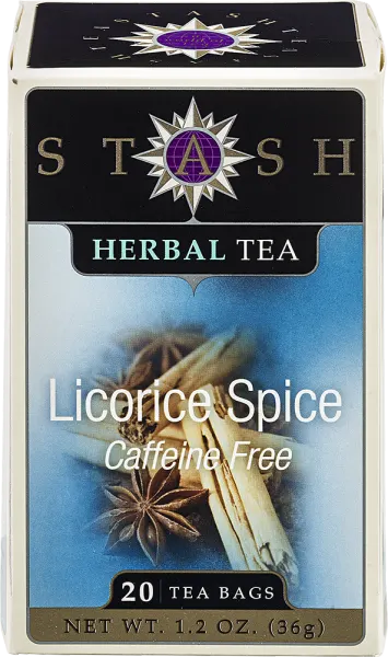 Herbal Tea Caffeine Free Licorice Spice - 20 Ct
