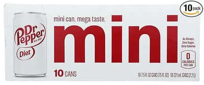 Diet Mini Cans 10 pk