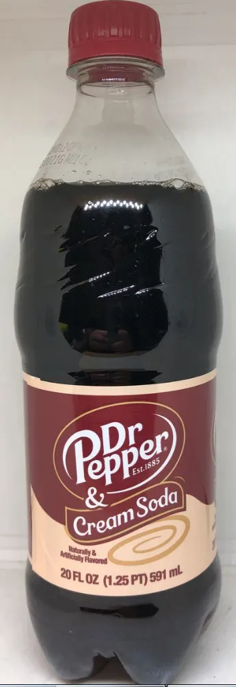 Dr Pepper & Cream Soda Bottle