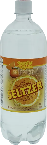 Old Fashioned Seltzer With A Twist of Mandarin