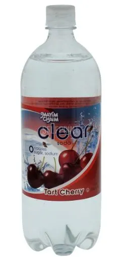Tart Cherry Clear Soda Bottle