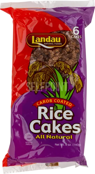 All Natural Carob Coated Rice Cake
