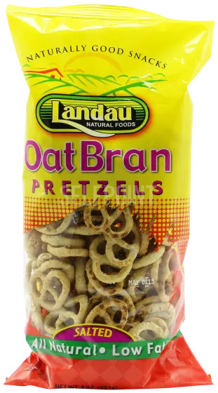 Oat Bran Salted Pretzels