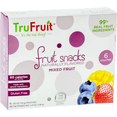 Fruit Snacks Mixed Fruit 6 Pk