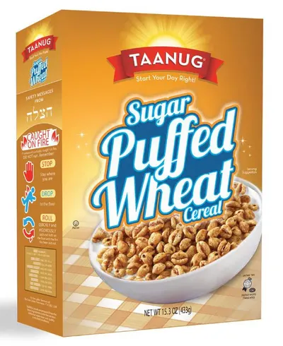 Sugar Puffed Wheat Cereal