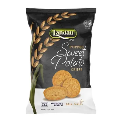 Popped Sea Salt Sweet Potato Crisps
