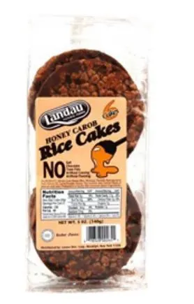 Honey Carob Rice Cakes