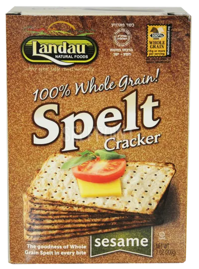 Whole Grain Spelt Cracker Sesame
