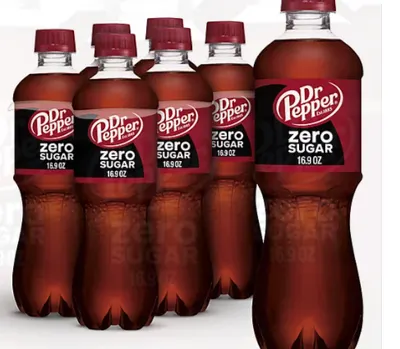 16.9 Dr Pepper - 6 Pk