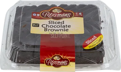 Sliced Chocolate Brownie