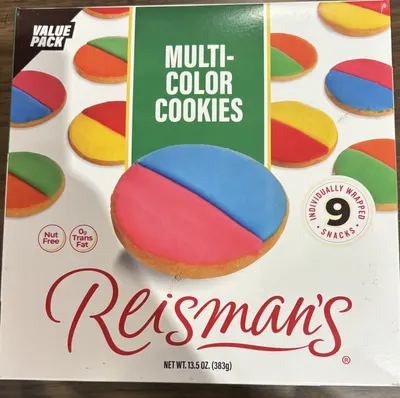 Multi-Color Cookies Family Pack 9 pk