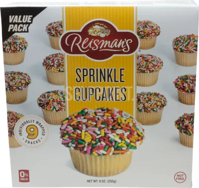 Sprinkle Cupcakes Value Pack 9 ct