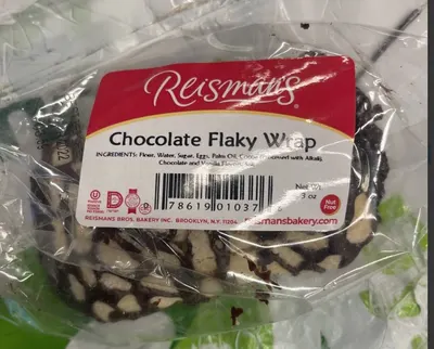 Chocolate/Raspberry Flaky Wrap