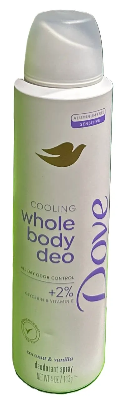 Deodorant Body Deo Coconut Vanilla