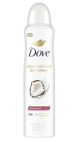 Caring Coconut Dry Deodorant Spray for Women