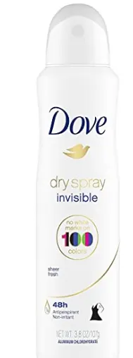 Invisible Antiperspirant Deodorant Dry Spray