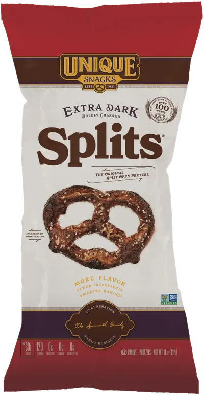 Extra Dark Splitz Pretzels