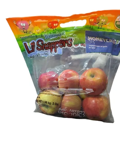 PRODUCE ORGANIC HONEYCRISP APPLES 3LB