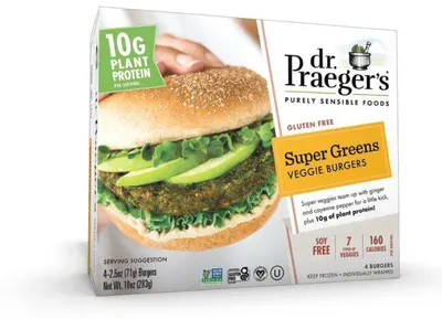 Gluten and Soy Free Super Greens Veggie Burgers