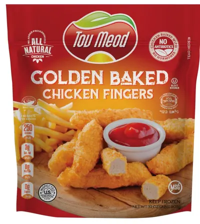 Golden Baked Chicken Fingers