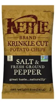 Potato Chip Salt & Pepper Krinkle Cut