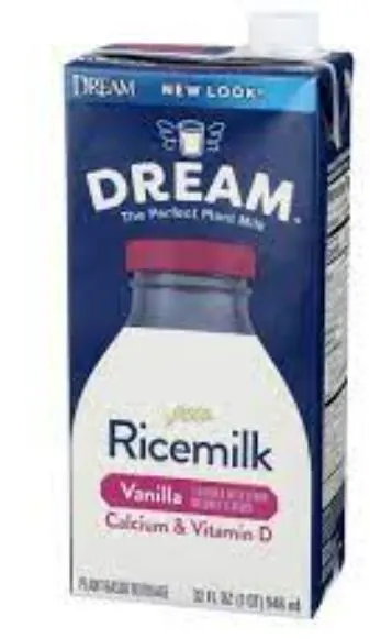 Vanilla Flavored Enriched Rice Drink