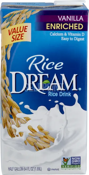 Vanilla Flavored Enriched Rice Drink
