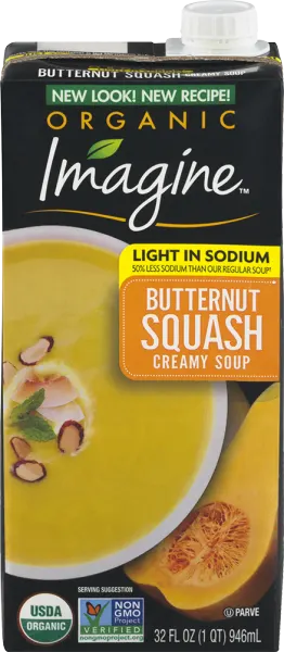 Organic Butternut Squash Creamy Soup