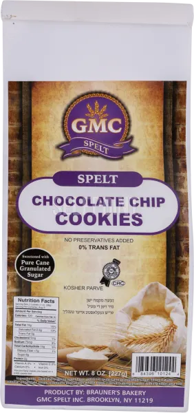 Spelt Cookies Choc Chip