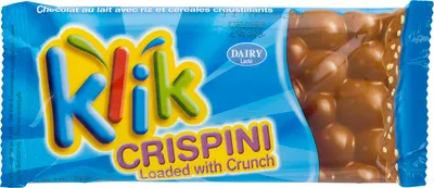 Crispini Loaded with Crunch Milk Chocolate Bar