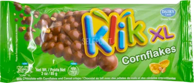 Milk Chocolate with Cornflakes and Cereal Crisps