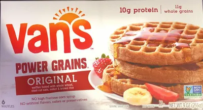 Totally Original Power Grains Waffles 6 ct