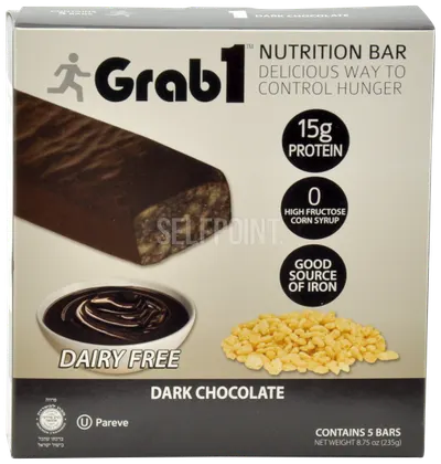 Nutrition Bar Dark Chocolate 5 ct