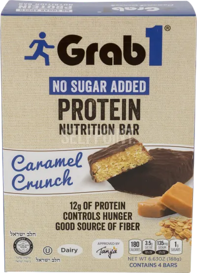 Caramel Crunch Protein Nutrition Bar 4 pk