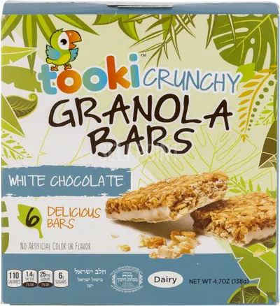 White Chocolate Granola Bars