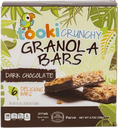 Dark Chocolate Crunchy Granola Bars 6 сt