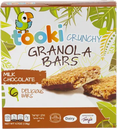 Milk Chocolate Crunchy Granola Bars 6 ct
