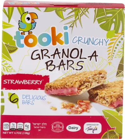 Strawberry Granola Bars 6 ct