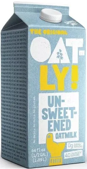 Dairy Free Unsweetened Oatmilk