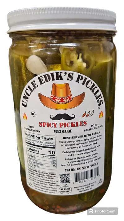 Medium Heat Spicy Pickles