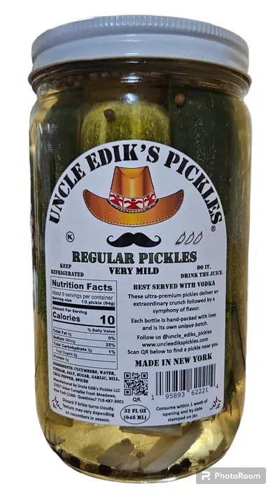 Very Mild Regular Pickles