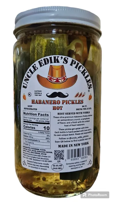 Very Hot Habanero Pickles