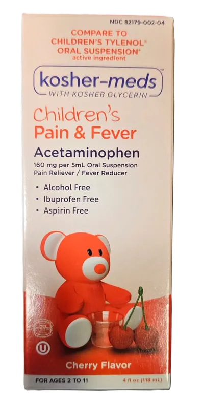 Children's Pain Reliever & Fever Reducer Acetaminophen