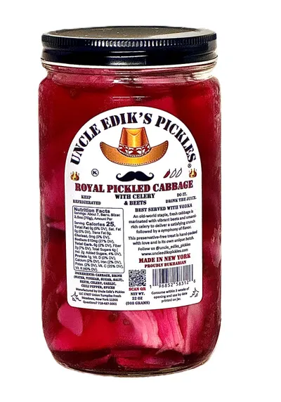 Uncle Edik`s Pickles Pickled Cabbage