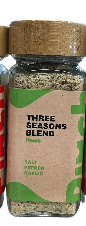 Three Seasons Blend Salt Pepper Garlic